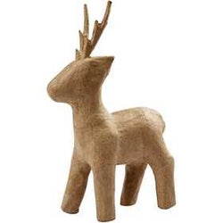 Creativ Roe Deer, standing paper mâché - CLCV26678 - Lilly Grace Crafts