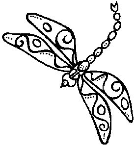 Art Stamps Dragonfly - FC77 - Lilly Grace Crafts