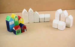 Country Love Crafts Miniature House Set Box Quantity 3 sets of 5 - CLMC339 - Lilly Grace Crafts