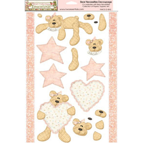 BN Girl Decoupage A4 10 Sheets - NWCE-D-BN2 - Lilly Grace Crafts