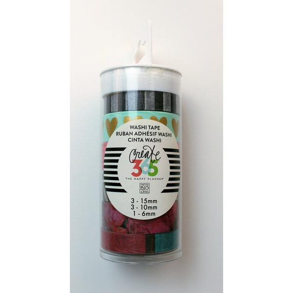 Me & My Big Ideas Washi Tape Tube Peony Florals - MMBWTT-05 - Lilly Grace Crafts