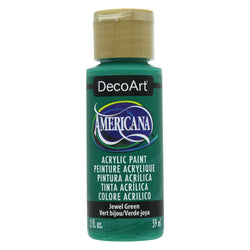 DecoArt Jewel Green 2oz Americana Acrylic - CLDA393-2OZ - Lilly Grace Crafts