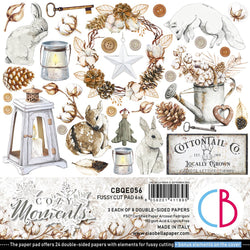 Ciao Bella Papers Cozy Moments Pad 6x6 24/Pkg - CBQE056 - Lilly Grace Crafts