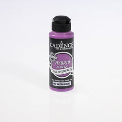 Cadence Hazeran Purple 120 ml Hybrid Acrylic Paint For Multisurfaces - CA772849 - Lilly Grace Crafts