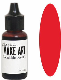 Ranger Make Art Dye Re-Inker Carnation Red - WVR64435 - Lilly Grace Crafts