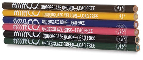 Amaco Blue Underglaze Pencil - CLUP-Blue - Lilly Grace Crafts