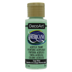 DecoArt Sage Mint 2oz Americana Acrylic - CLDA400-2OZ - Lilly Grace Crafts