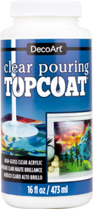 DecoArt Clear Pouring TopCoat - CLDADS134-16OZ - Lilly Grace Crafts