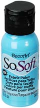 DecoArt Turquoise SoSoft 1Oz - CLDA-DSS79-1OZ - Lilly Grace Crafts