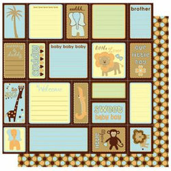 Safari boy - Journal fun - BCGP486 - Lilly Grace Crafts