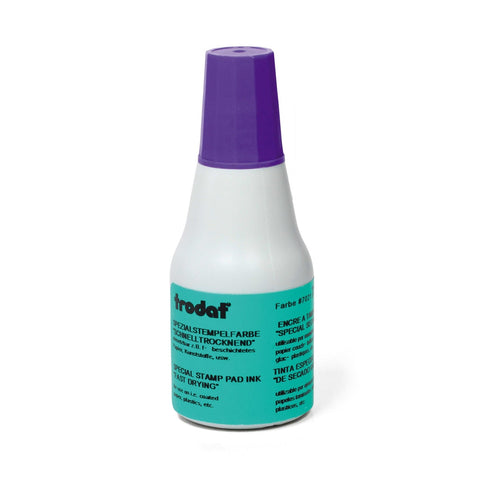 Trodat 7021 Violet Quick Drying Ink 25ml - RI7021-VI - Lilly Grace Crafts