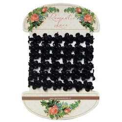 Romantic lace - Black - MDJU0947 - Lilly Grace Crafts