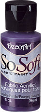 DecoArt Dioxazine Purple SoSoft 1Oz. - CLDA-DSS32-1OZ - Lilly Grace Crafts