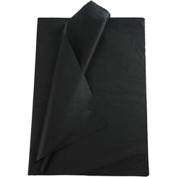Creativ Tissue Paper 50x70cm 14g x25 Black - CLCV20869 - Lilly Grace Crafts