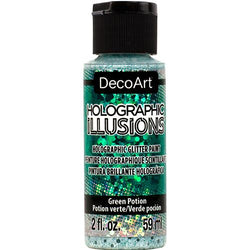 DecoArt Green Potion Holographic Illusions - CLDADHG06-2OZ - Lilly Grace Crafts