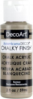 DecoArt Restore Chalky Finish Paint - CLDAADC35-2OZ - Lilly Grace Crafts