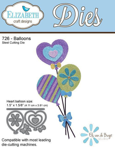 Elizabeth Craft Designs Balloons - ECD726 - Lilly Grace Crafts