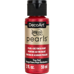 DecoArt True Red Americana Pearls - 2Oz. - CLDAP129-2OZ - Lilly Grace Crafts