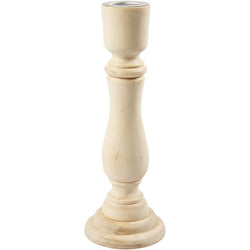 Creativ Candle Light Holder 16.5cm poplar - CLCV57604 - Lilly Grace Crafts