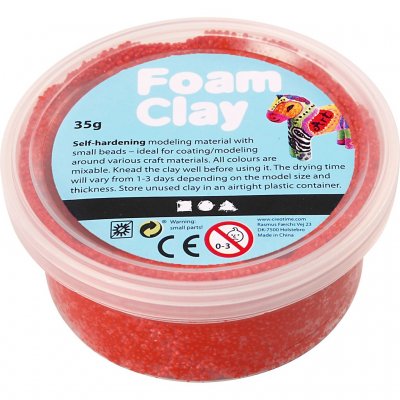 Creativ Foam Clay 35g Light Red - single - CLCV78862 - Lilly Grace Crafts