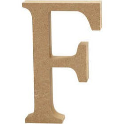 Creativ Letter F - 13cm - CLCV56315 - Lilly Grace Crafts