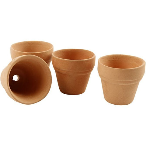 Creativ Small Terracotta Pots - 48 pieces - CLCV50653 - Lilly Grace Crafts