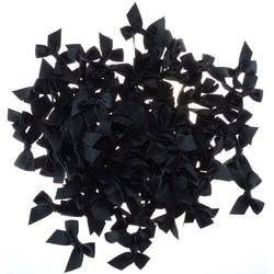 Stenco Black - 15mm Bow x 100 - PI086-15-030 - Lilly Grace Crafts