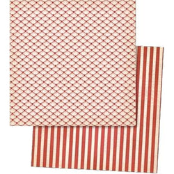 Red Fan 12x12 Paper - MMELF3041 - Lilly Grace Crafts