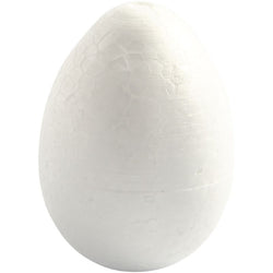 Creativ Polystyrene Eggs 10cm 5pcs white - CLCV543220 - Lilly Grace Crafts