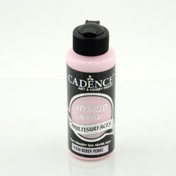 Cadence Baby Pink 120 ml Hybrid Acrylic Paint For Multisurfaces - CA741531 - Lilly Grace Crafts