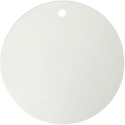 Creativ 20cm Round Ceramic Plaque with hole Box of 10 - CLCV55513 - Lilly Grace Crafts