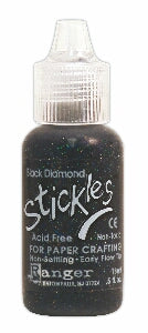 Ranger Stickles Glitter Glue Black Diamond - STK-BDIA - SGG15123 - Lilly Grace Crafts