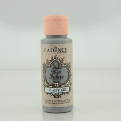 Cadence Gray  59 ml  Style Matt Fabric Paint  - CA731334 - Lilly Grace Crafts