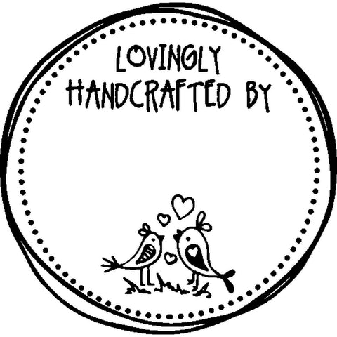 EM Richford Personalised Stamps - Everyday - Lovebirds - CC0233_4 - Lilly Grace Crafts