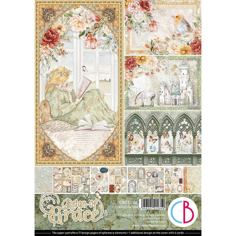 Ciao Bella Papers Ciao Bella A4 Creative Pad  Reign of Grace - CBCL060 - Lilly Grace Crafts