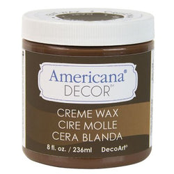 DecoArt Deep Brown Creme Wax - CLDAADM07-8OZ - Lilly Grace Crafts