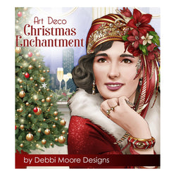 Debbi Moore Designs Art Deco Christmas Enchantment Collection USB Key - DMUSB618 - Lilly Grace Crafts