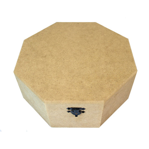 Cadence MDF Octagon Box 24 x 24 x 10cm - CA793042 - Lilly Grace Crafts