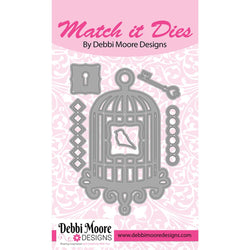 Debbi Moore Designs Birdcage Metal Die Set - DMMI104 - Lilly Grace Crafts