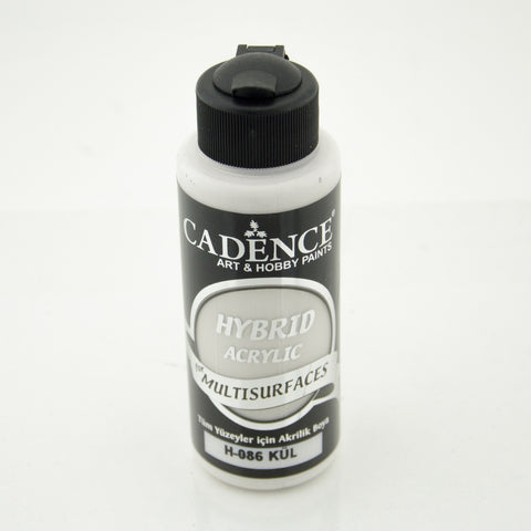 Cadence Ash 120 ml Hybrid Acrylic Paint For Multisurfaces - CA752643 - Lilly Grace Crafts