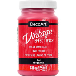 DecoArt Red Vintage Effects Wash - CLDADCW06-2OZ - Lilly Grace Crafts