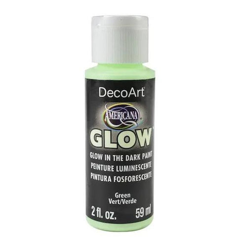 DecoArt Green Americana Glow Colours 2-Oz. - CLDA380-2OZ - Lilly Grace Crafts