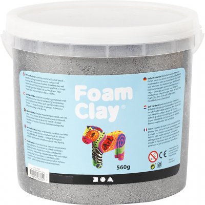 Creativ Foam Clay 560g Silver - single - CLCV78847 - Lilly Grace Crafts