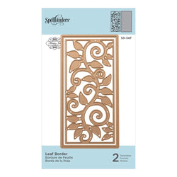 Spellbinders Die D-Lites Leaf Border - SBS3-347 - Lilly Grace Crafts