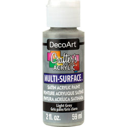 DecoArt Light Grey Crafters Multi-Surface 2-Oz. - CLDADCAM23-2OZ - Lilly Grace Crafts