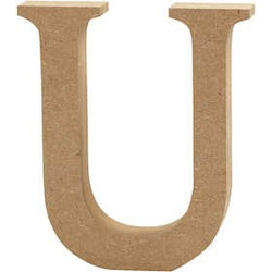 Creativ Letter U - 13cm - CLCV56330 - Lilly Grace Crafts