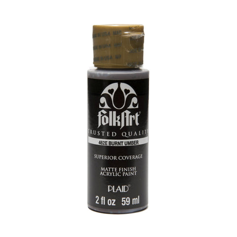 PLAID Burnt Umber FolkArt- 2oz - PEK462 - Lilly Grace Crafts