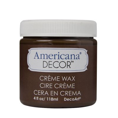 DecoArt Deep Brown Creme Wax - CLDAADM07-4OZ - Lilly Grace Crafts