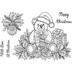 Sweet Dixie SD Christmas Teddy - SDCSA6142 - Lilly Grace Crafts