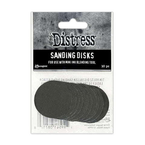 Ranger Tim Holtz Distress Sanding Disks for IBT (10 Pieces) - TDA82170 - Lilly Grace Crafts